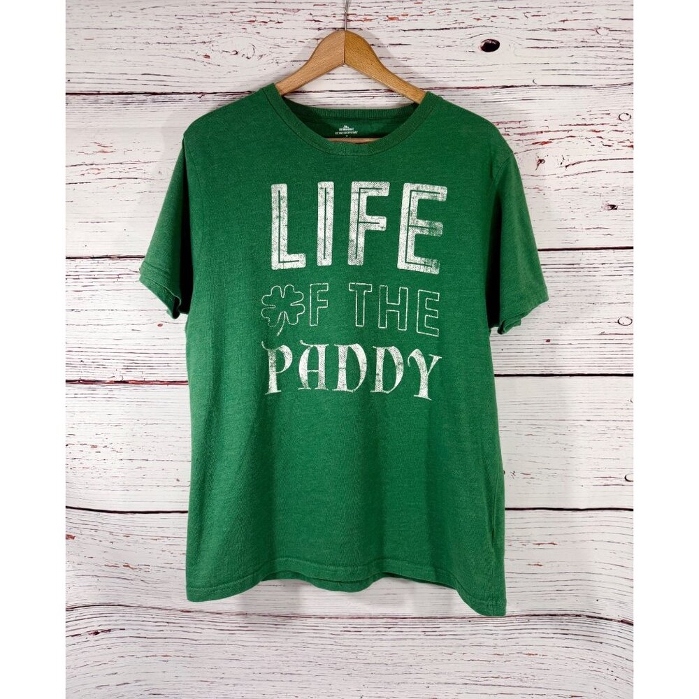 Life Of The Paddy Green St Patricks Day Shirt M Celebrate! Irish Holiday